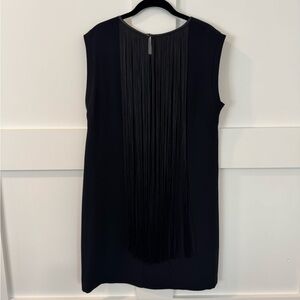 Alfani Black Fringe Dress